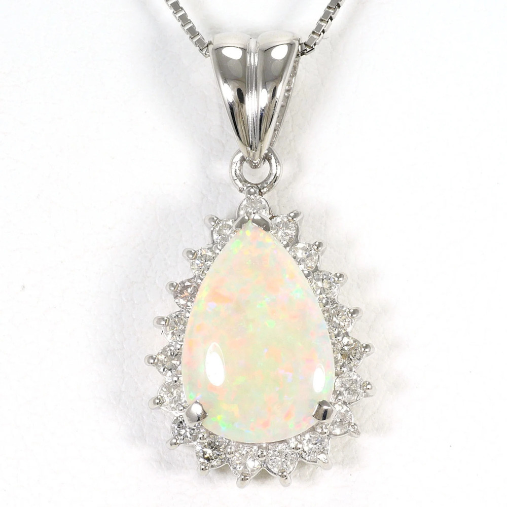 VINTAGE Silver Diamond Necklace